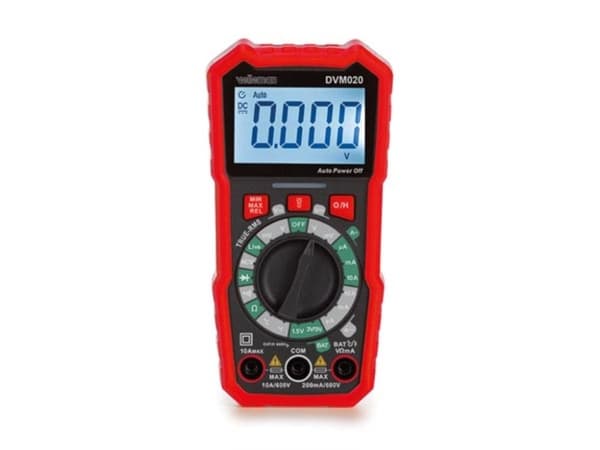 Universal Rugged True Rms Digital Multimeter - Cat Iii - 600 V - 8 funksjoner