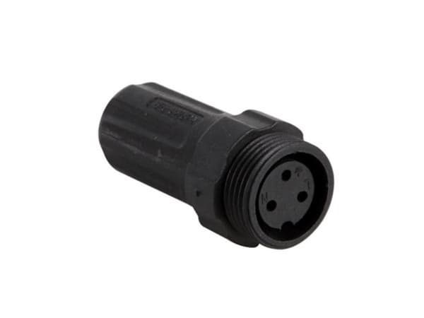 Vandtæt hun multi-pin stik - 3 ben