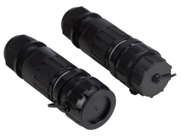 4P kabelfeste - vanntett Ip68 - 16A 230V M+ F (1 sett)