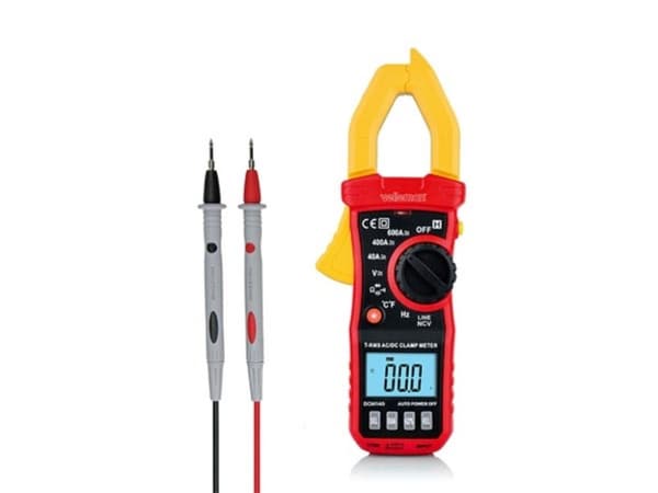 Digitalt klemmemåler - Cat Iii - 600 Vac/Vdc - Ncv - Med dataholdefunksjon