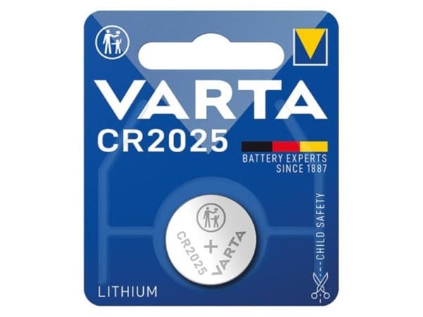 Lithium 3,0 V - 170 Mah 6025.801.401 (1 stk./Bl)