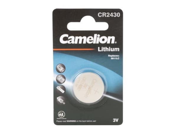 Lithium 2430 3,0V-280Mah (1Pc/Bl)