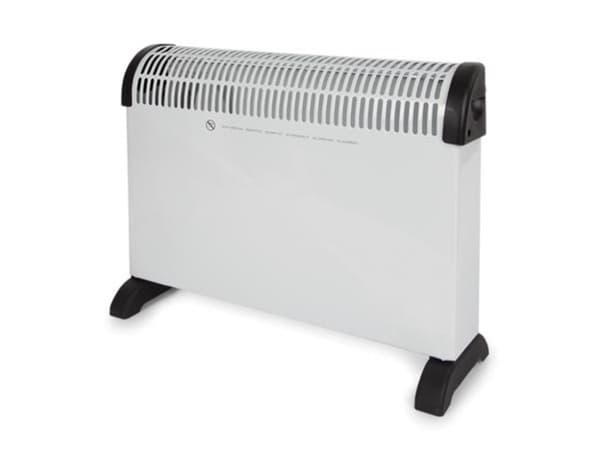 Konvektorvarmer - 2000 W - Turbo - Timer