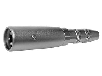 3P Xlr stik til 6,35 mm jackstik mono