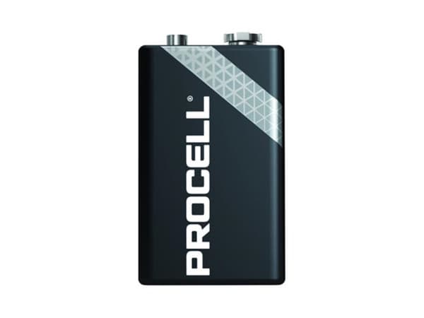 Duracell - Procell Alkaline Batteri 9 V E-Blok 6Lr61 - 10 Stk