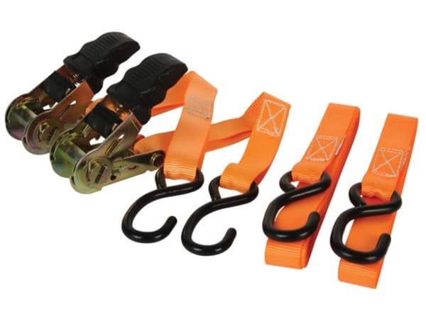 Ratchet Tie-Down 500 Kg - 25 Mm X 5 M - 2 st