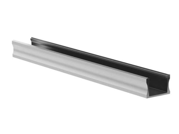 Slimline Bred - 15 Mm - Anodiserad i Silver Aluminium Led-profil - 2 M