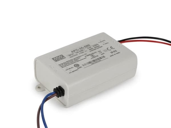 Konstant strøm LED-driver - Enkel utgang - 350 Ma - 25 W