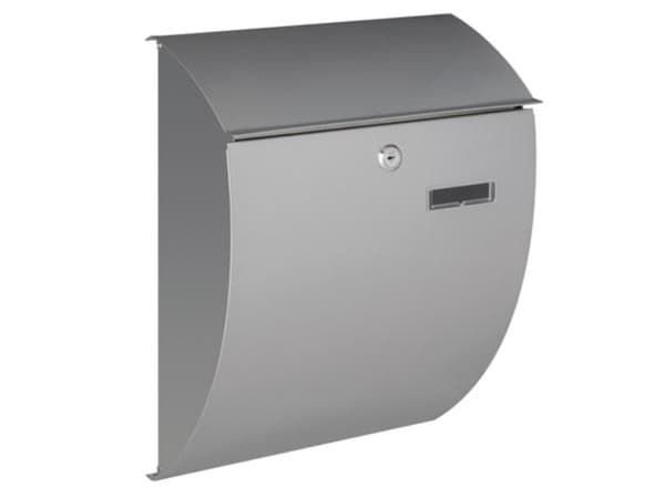 Brevlåda - Fin - Silver - 40 X 31 X 16 Cm