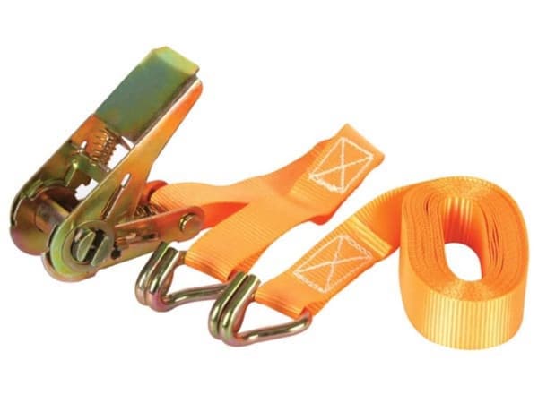 Ratchet Tie-Down med kroker - Maks. 500 Kg - 4,5 MX 25 Mm