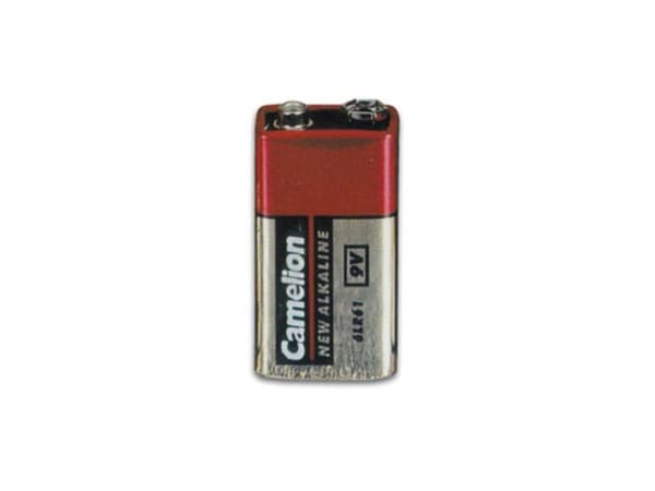 Alkaline E-Block 9V-500Mah (1 stk/krympe)