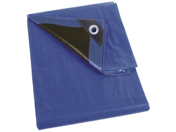 Presenning - Blå/Sort - Ultrasterk - 5 X 8 M