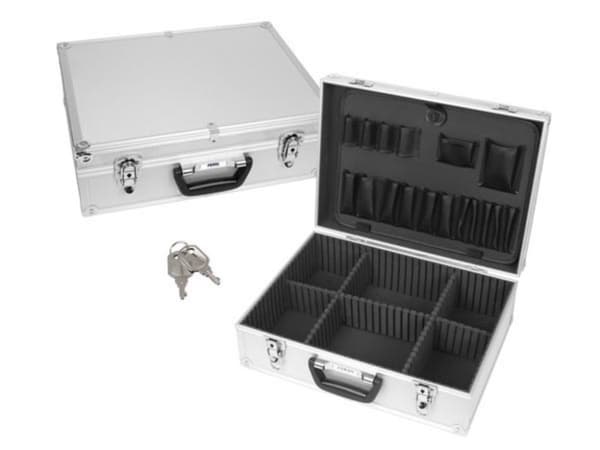 Verktøykoffert i aluminium - 457 X 330 X 152 Mm - 22,8 L