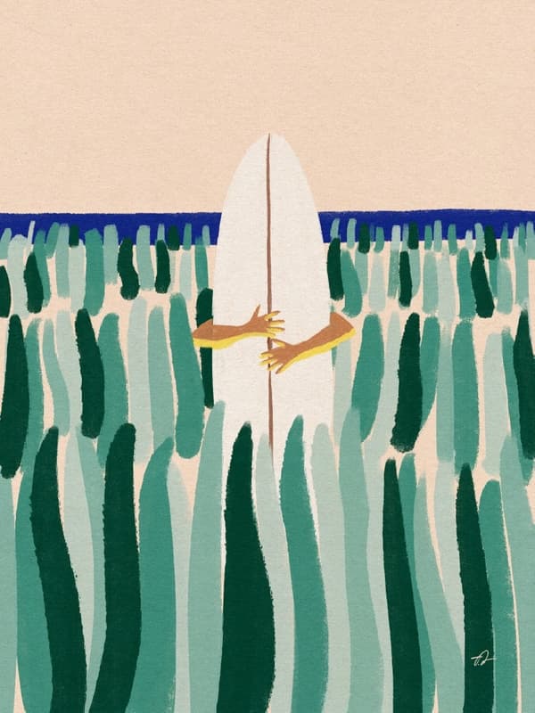 Hide N Seek - 70x100 cm