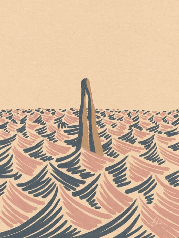 Dive Into The Weekend - 50x70 cm