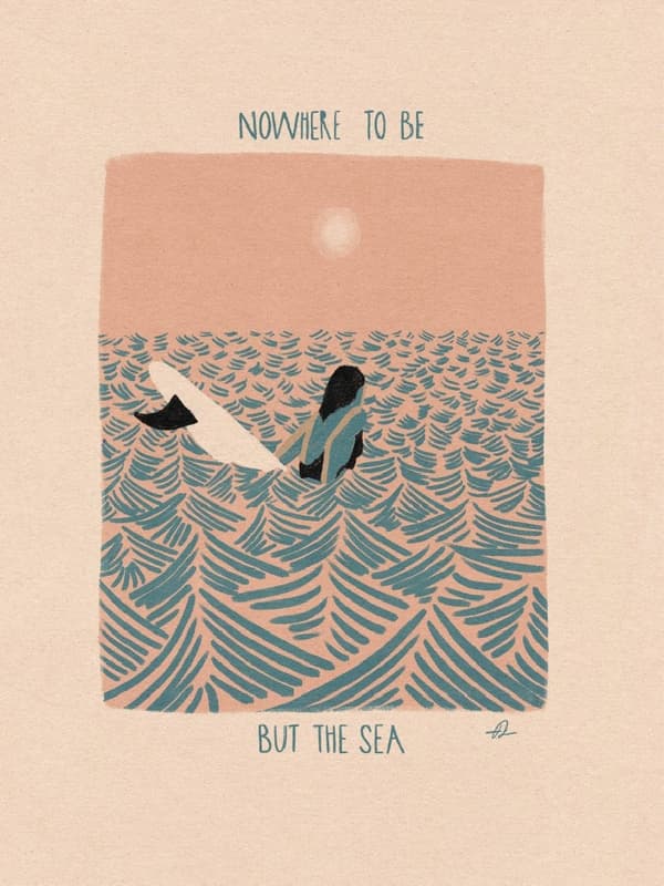 Nowhere To Be - 30x40 cm