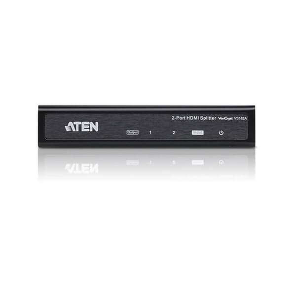 2-Väylä 4K HDMI Jaotin Musta