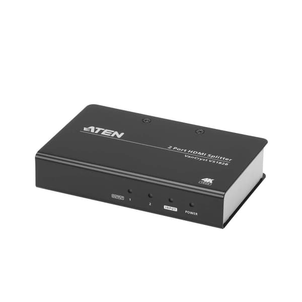2-Port True 4K HDMI-Splitter Sort