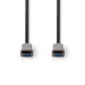 Pikkukuva 2 / 4: Aktiivinen Optinen Ultra High Speed HDMI-Kaapeli jossa Ethernet | HDMI™ liitin | HDMI™ liitin | 8K@60Hz | 48 Gbps | 10.0 m | Pyöreä | PVC | Musta | Pa