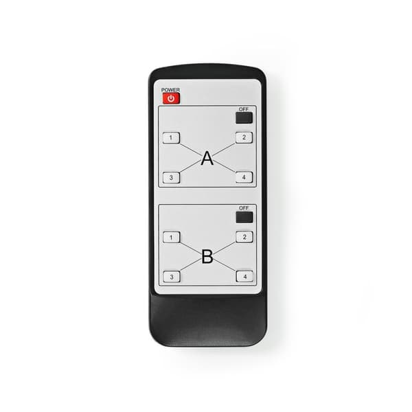 HDMI ™ matris omkopplare | 4x 2 Portar port(s) | 4x HDMI™ Ingång | 2x HDMI™ utgång | 4K@30Hz | 3.4 Gbps | Fjärrstyrd | Metall | Antracit
