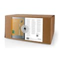 Miniatyrbilde 2 av 2: Nettverkskabelen Roll | CAT6 | Strandet | S/FTP | CCA | 305.0 m | Innendørs | Rund | PVC | Grå | Trekkboks