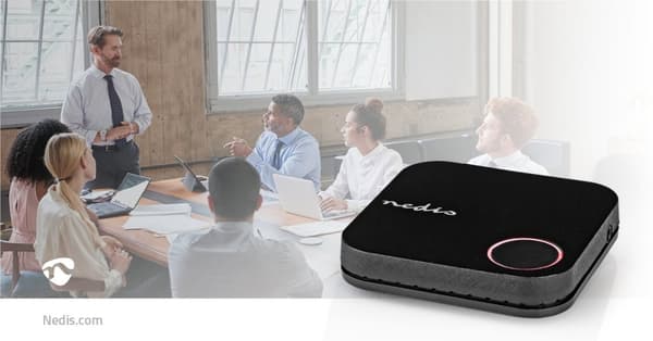 Langaton HDMI™ Vastaanotin | Wi-Fi | 2400 MHz | 30m (suora näköyhteys) | 4K@60Hz | 0.04 Gbps | PVC | Musta