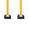 Miniatyrbilde 2 av 2: SATA kabel | 6 Gbps | SATA 7-Pin Hun | SATA 7-Pin Hun | Nikkel belagt | 1.00 m | Flatt | PVC | Gul | Boks