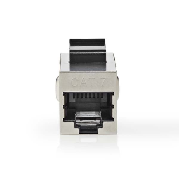 Verkkoliitin | CAT6a / CAT7 | Suojattu | RJ45 Naaras | RJ45 Naaras | Suora | Metalli | Laatikko