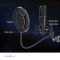 Pikkukuva 6 / 9: Suoratoisto- ja Pelimikrofoni | Käyttötarkoitus: Kannettava / Pöytätietokone | USB Type-A | On/off-kytkin | POP Filter