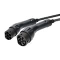 Pikkukuva 4 / 6: Sähköajoneuvon kaapeli | Cable Type 2 | 16 A | 11000 W | 3-vaiheet | 5.00 m | Musta | Pakkaus
