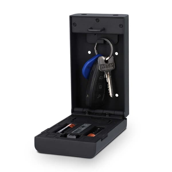SmartLife nøgleboks | Nøgleskab | Bluetooth® | Udendørs | Nøgle lås | IPX5 | Sort