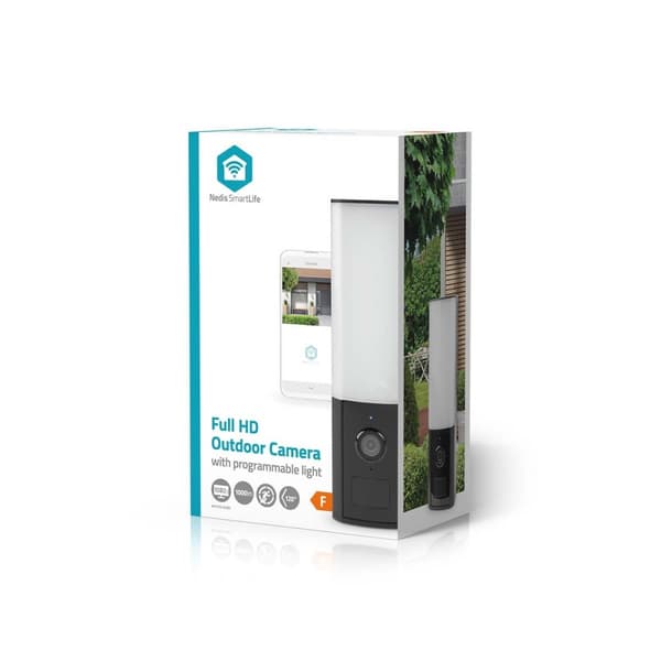 SmartLife udendørskamera | Wi-Fi | Omgivende lys | Full HD 1080p | IP65 | Cloud Storage (mulighed) / microSD (ikke inkluderet) / Onvif | 100 - 240 V A