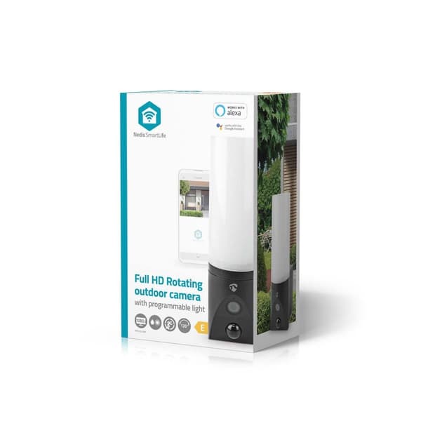 SmartLife udendørskamera | Wi-Fi | Omgivende lys | Full HD 1080p | IP65 | Cloud Storage (mulighed) / microSD (ikke inkluderet) / Onvif | 100 - 240 V A