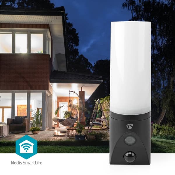 SmartLife udendørskamera | Wi-Fi | Omgivende lys | Full HD 1080p | IP65 | Cloud Storage (mulighed) / microSD (ikke inkluderet) / Onvif | 100 - 240 V A