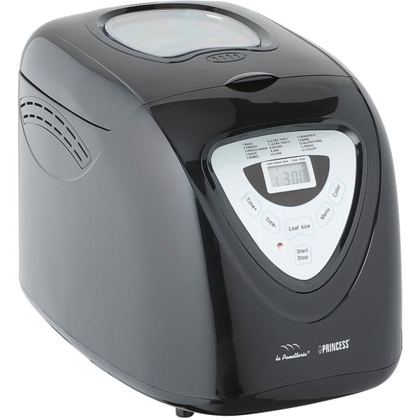 Bagemaskine Sort 900 gram 15 programmer digitalt