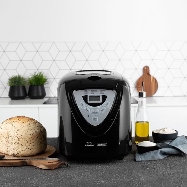 Bagemaskine Sort 900 gram 15 programmer digitalt