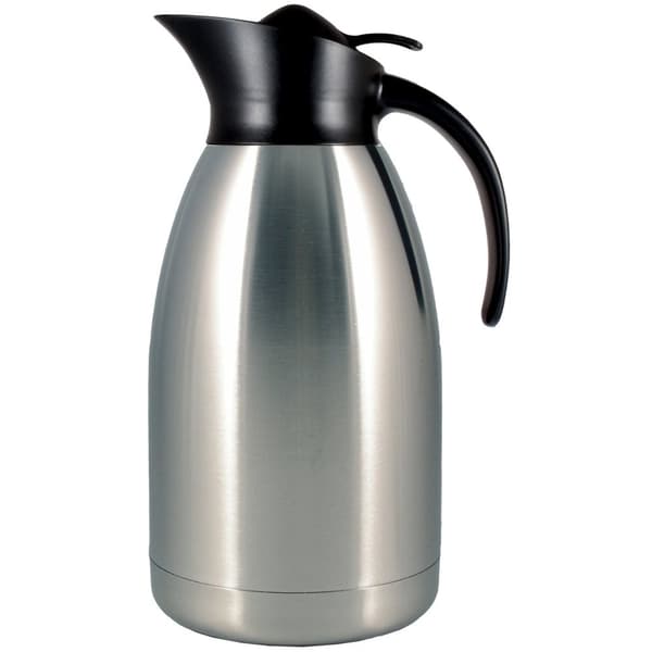 Terästermoskannu 2,0l Borstad