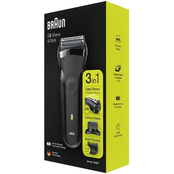 Barbermaskin Series 3 Shave&Style 300BT