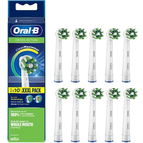 Børstehoved CrossAction 10 stk