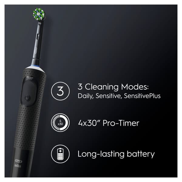 Elektrisk tandbørste Vitality Pro Black Extra Refill