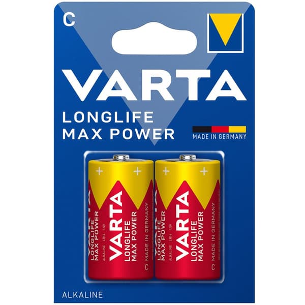 Longlife Max Power C / LR14 Batteri 2-pak