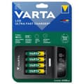 Miniatyrbilde 4 av 4: LCD Ultra Fast Charger AA/AAA inkl. 4xAA