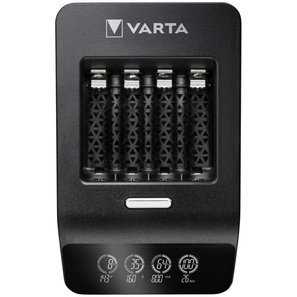 LCD Ultra Fast Charger AA/AAA inkl. 4xAA