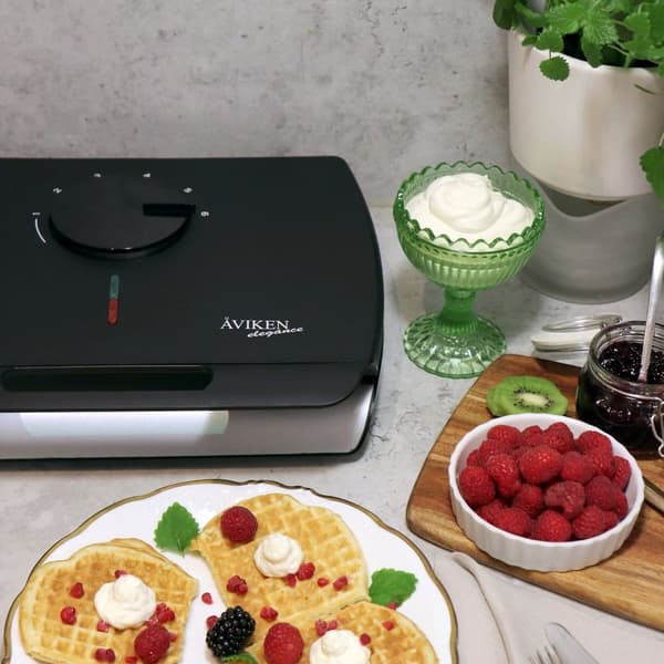 Vaffeljern Double Elegance 910