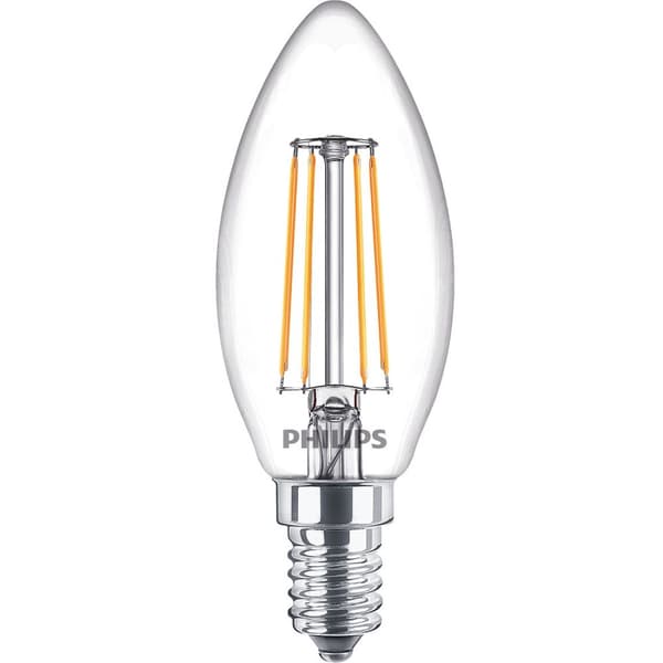2-pak LED E14 Crown 4,3W (40W) Klar 470lm