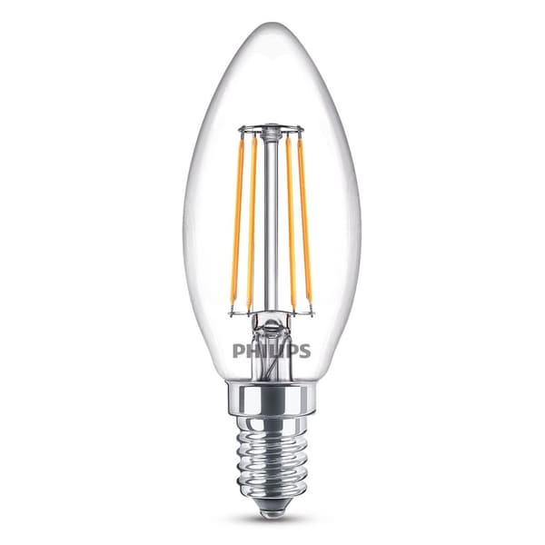 6 kpl LED E14 Crown 4W (40W) Kirkas 470lm