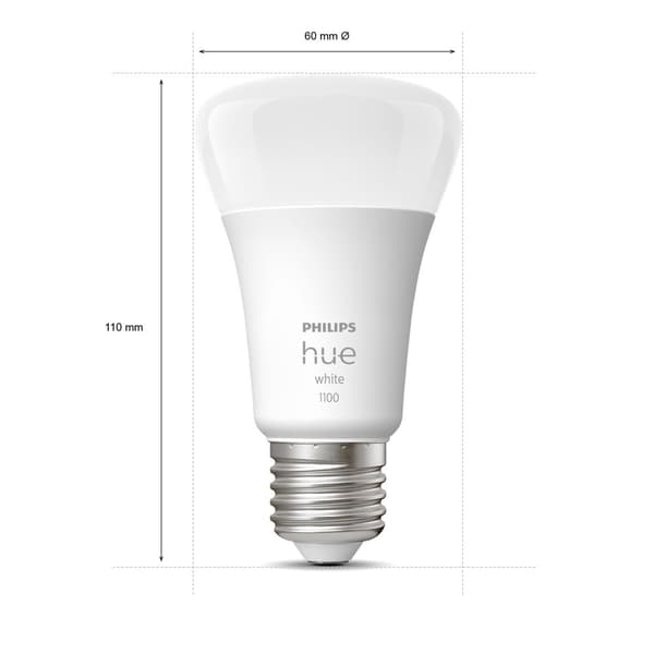 Hue Startkit White 3 x E27 med fjernbetjening