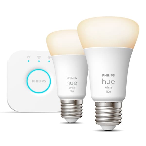 Hue Starter Kit Hvid 2 x E27