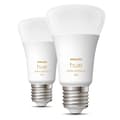 Miniatyrbillede 3 af 8: Hue White Ambiance E27 2-pak