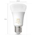 Miniatyrbillede 4 af 8: Hue White Ambiance E27 2-pak